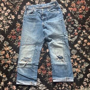 Levi's LVC Classic Washed Indigo Selvedge Denim Jeans